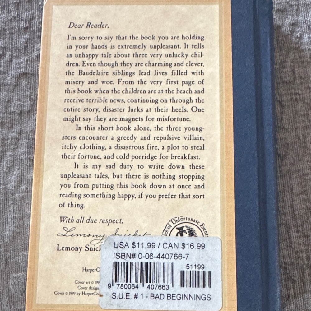A Series of Unfortunate Events Book Set - Multicolor - Picture 5 of 16